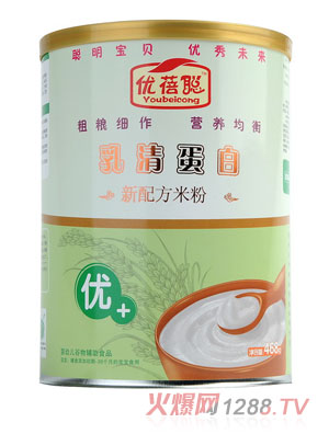 優(yōu)蓓聰乳清蛋白優(yōu)+營養(yǎng)米粉(鐵聽)