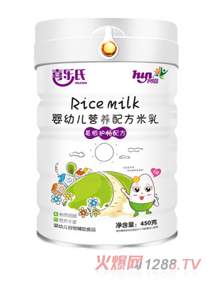 喜樂氏嬰幼兒營養(yǎng)配方米乳葛根護(hù)暢配方
