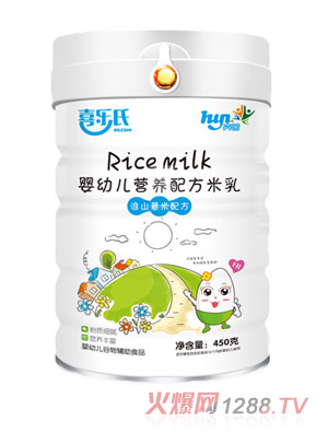 喜樂氏嬰幼兒營養(yǎng)配方米乳淮山薏米配方