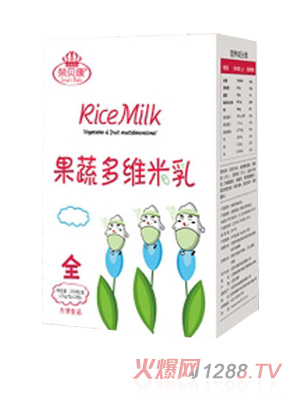 榮貝康果蔬多維米乳盒裝